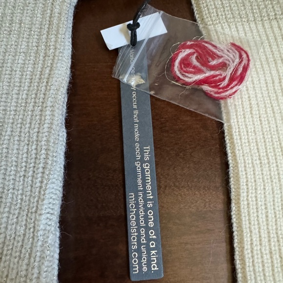 Michael Stars Shiny Striped Crew neck Sweater Size XS - Picture 8 of 11